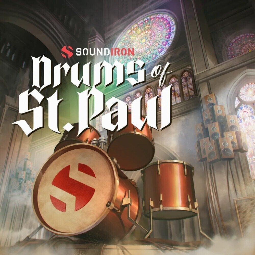 Samplings- och ljudbibliotek Soundiron Drums of St. Paul (Digital produkt)