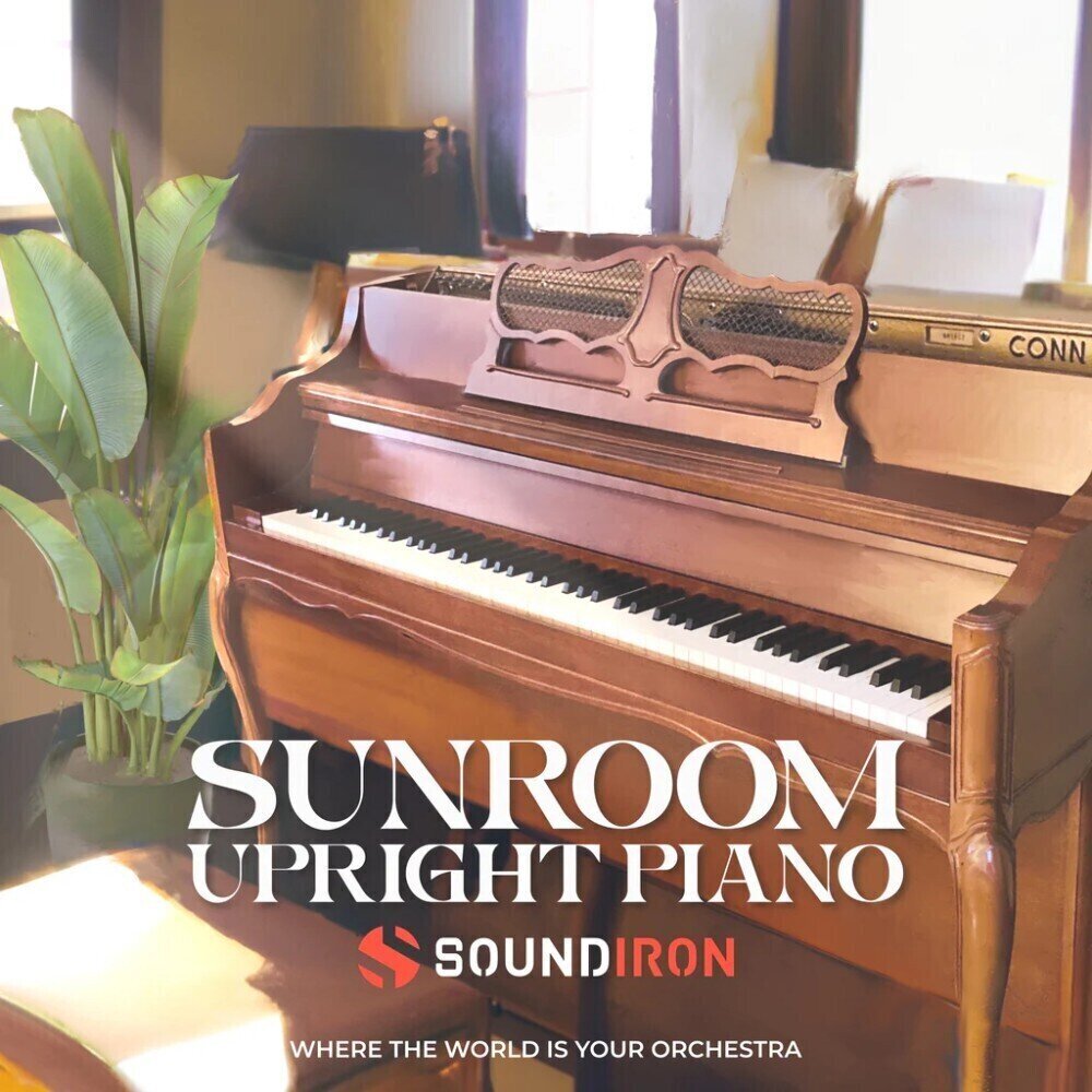 Zvuková knihovna pro sampler Soundiron Sunroom Upright Piano (Digitální produkt)