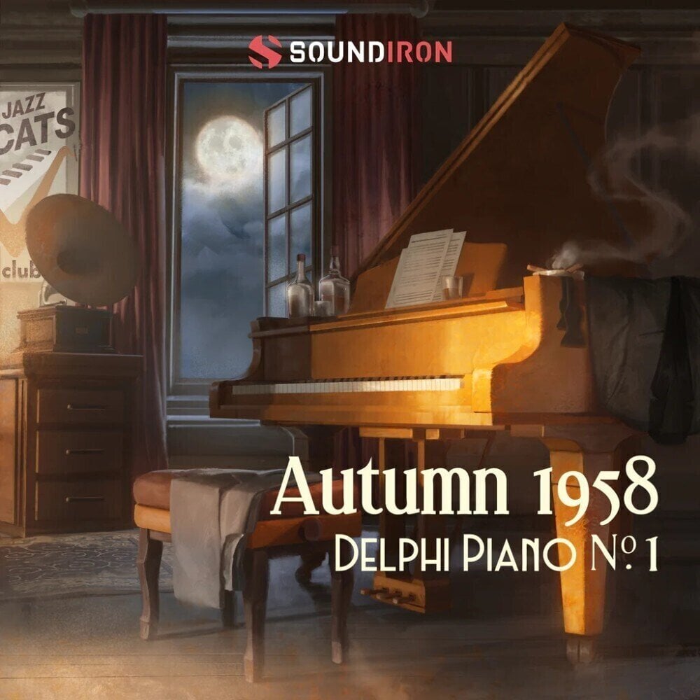 Sound Library für Sampler Soundiron Delphi Piano #1: Autumn 1958 (Digitales Produkt)