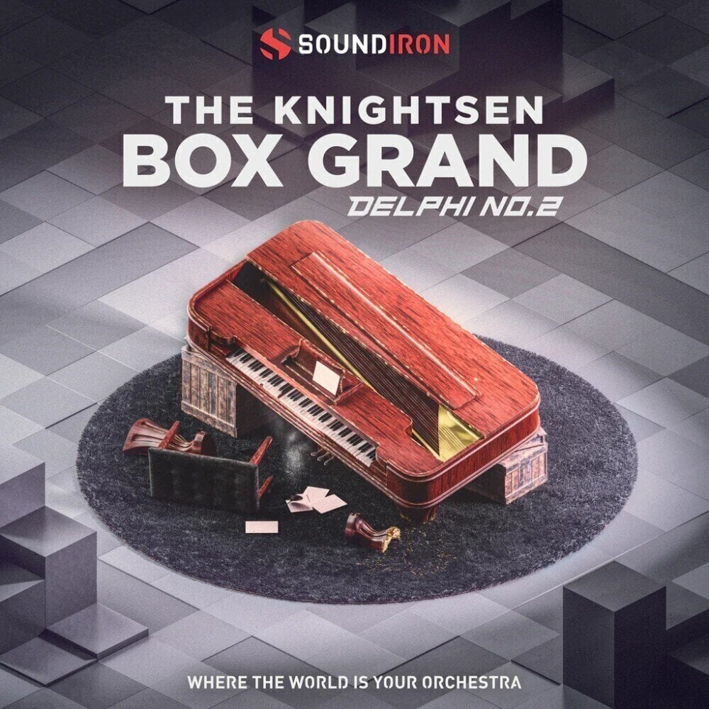 Zvuková knižnica pre sampler Soundiron Delphi Piano #2: The Knightsen Box Grand (Digitálny produkt)