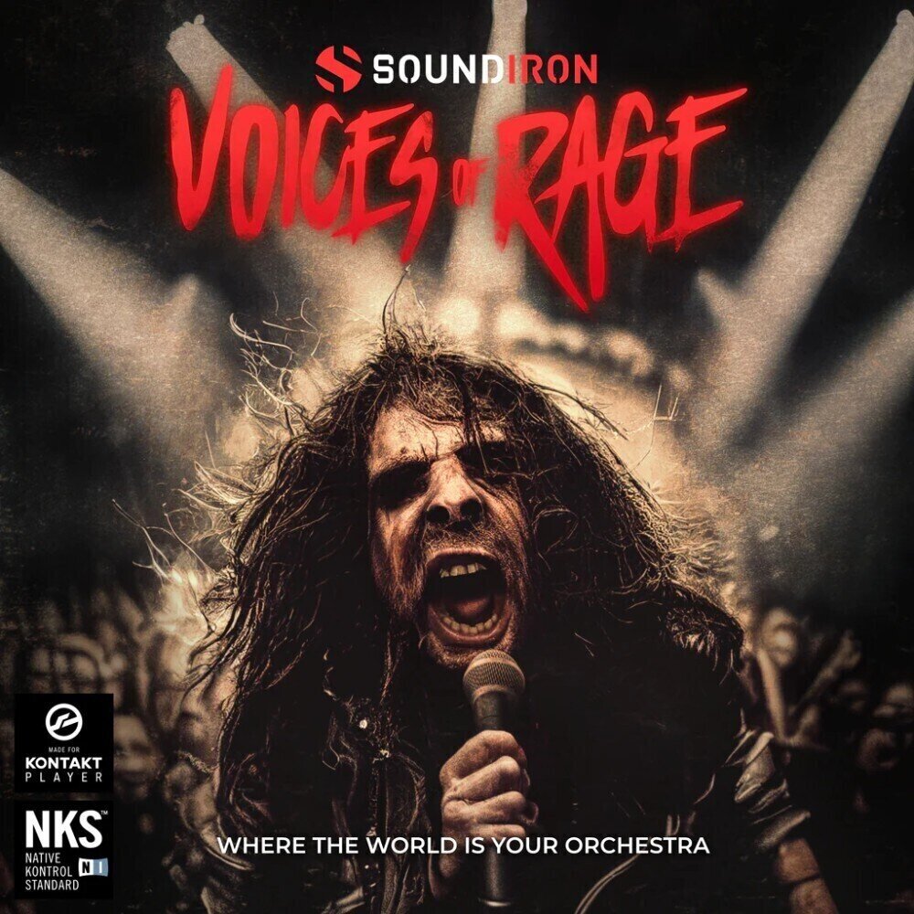 Libreria sonora per campionatore Soundiron Voices of Rage (Prodotto digitale)