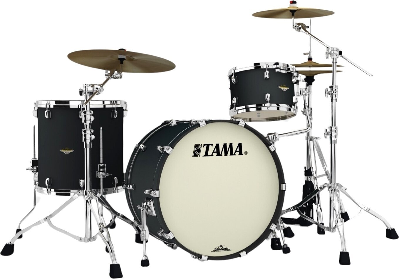 Drumkit Tama MA32CZS-FBK Starclassic Maple Flat Black Drumkit