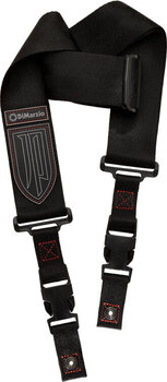 Guitarrem i tekstil DiMarzio John Petrucci ClipLock Strap Nylon Guitarrem i tekstil Black/Red - 1