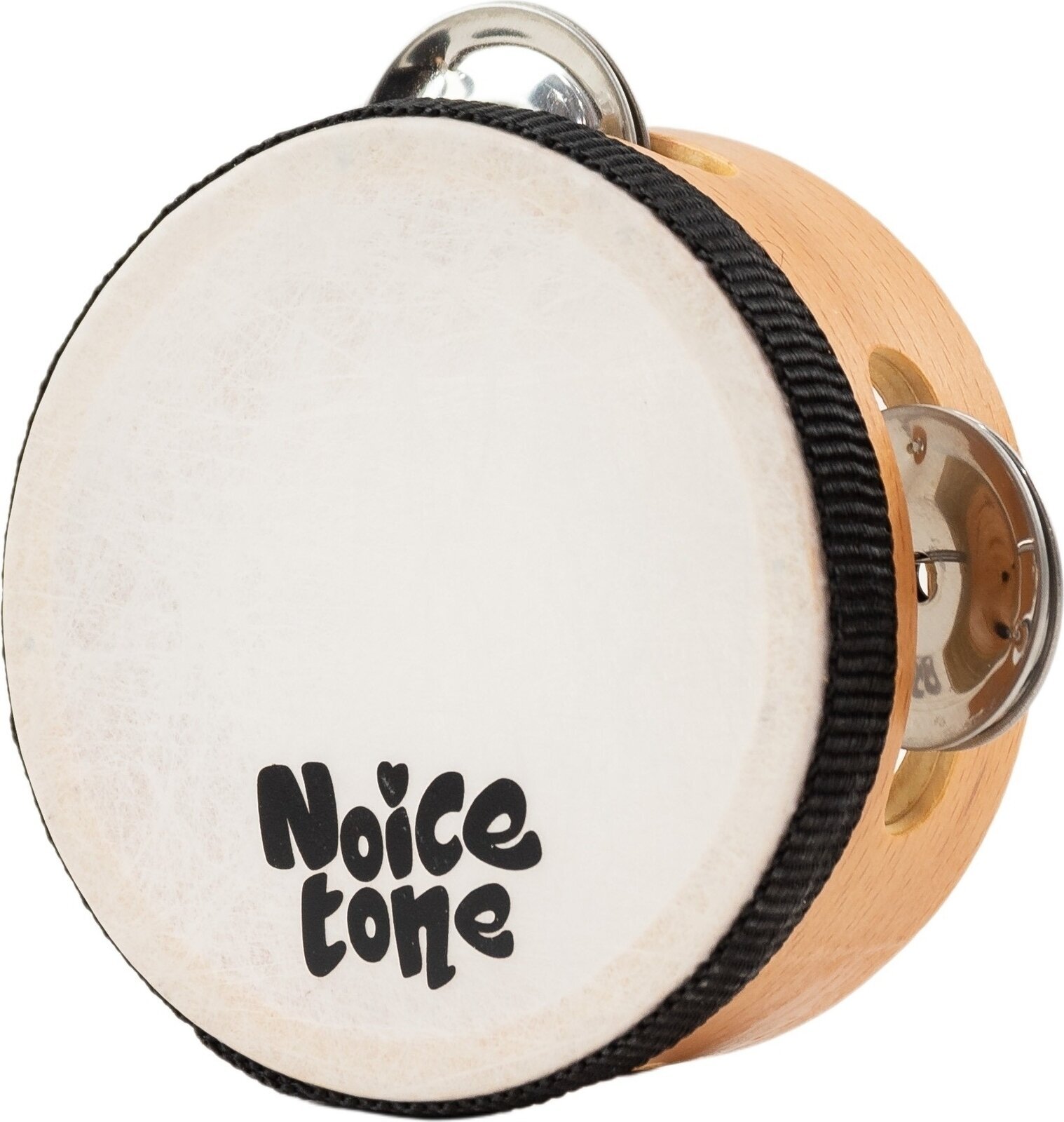 Head Tambourine Noicetone D011-6 10x4,5cm Natural 3,94" Head Tambourine