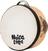 Fellbezogenes Tambourin Noicetone D011-6 10x4,5cm Natural 3,94" Fellbezogenes Tambourin