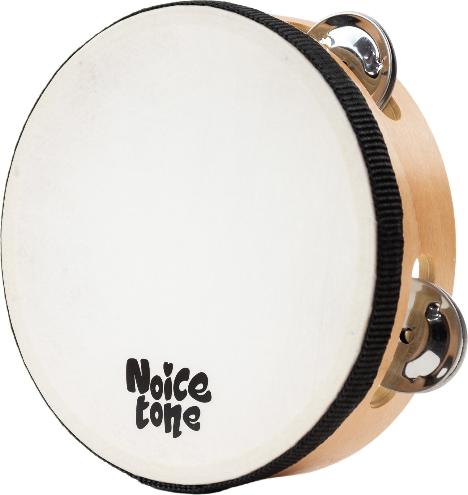 Head Tambourine Noicetone D012-6 15x4,5cm Natural 5,9" Head Tambourine