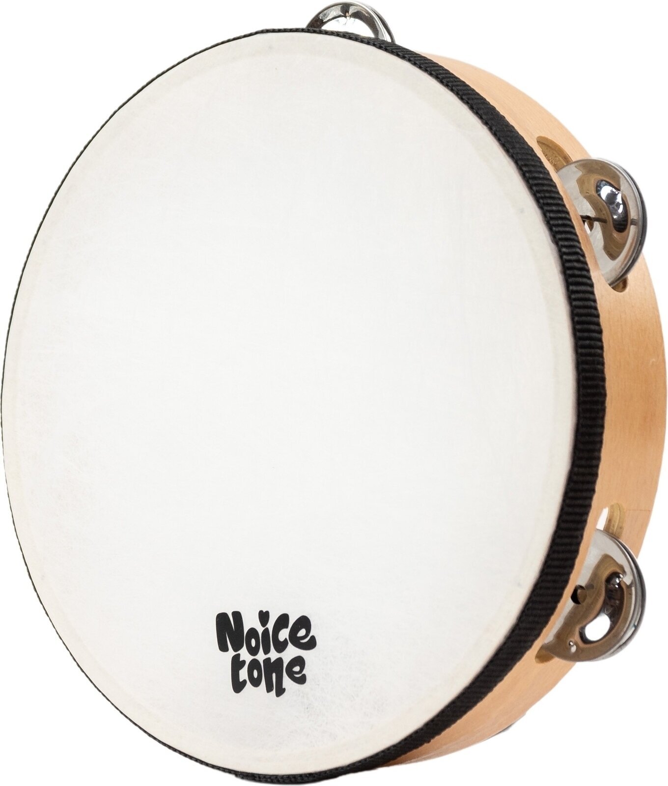 Fellbezogenes Tambourin Noicetone D013-6 20x4,5cm Natural 7,87" Fellbezogenes Tambourin