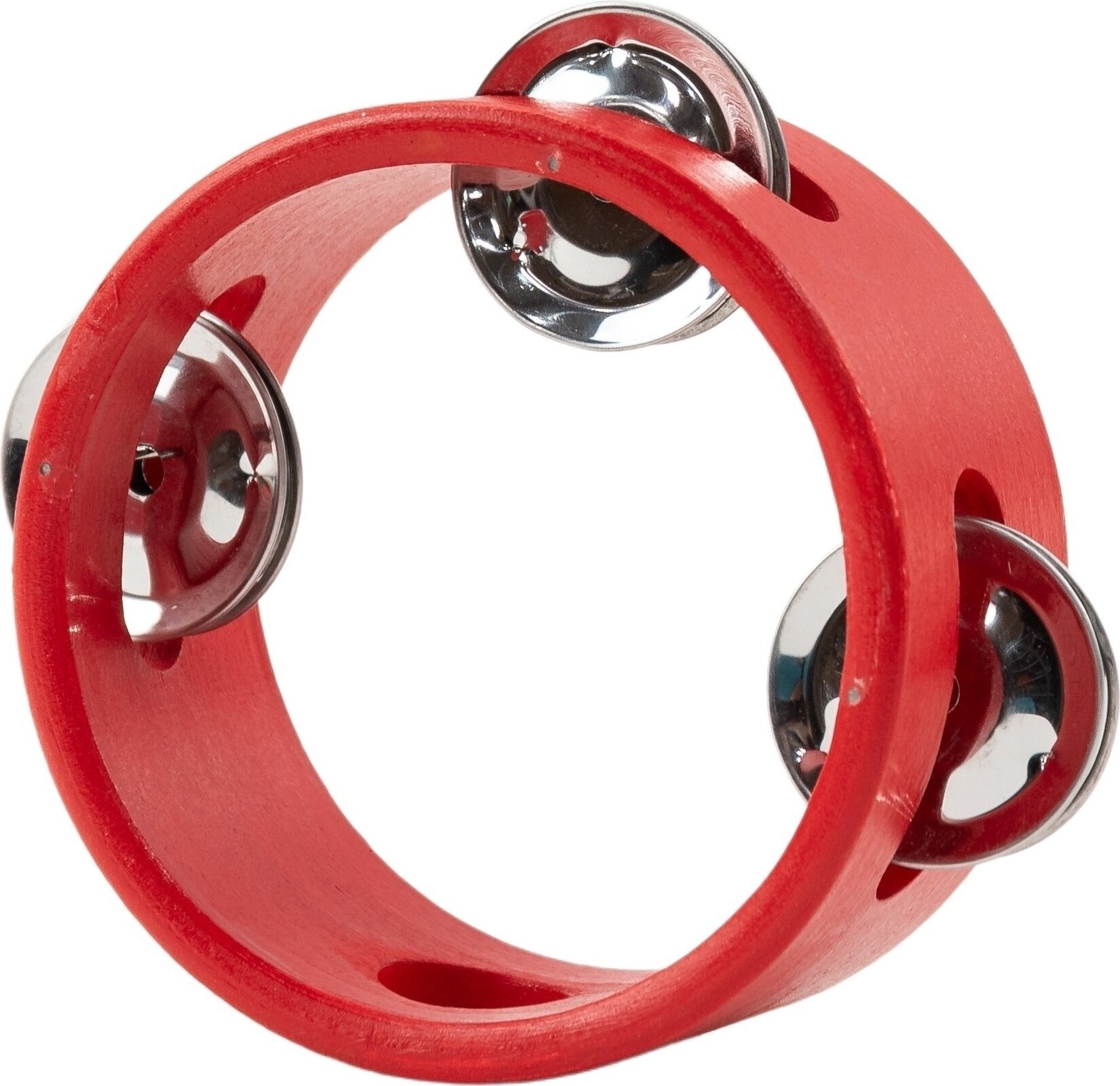 Classical Tambourine Noicetone D015-2 10x4,5cm Red 3,94" Classical Tambourine