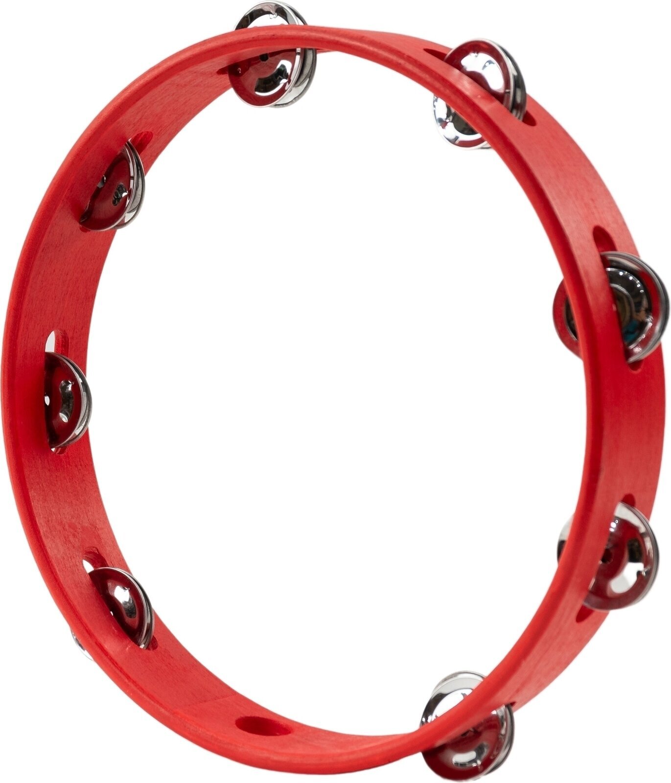 Percussion - Tambourin Noicetone D018-2 25x4,5cm Red 9,84" Percussion - Tambourin