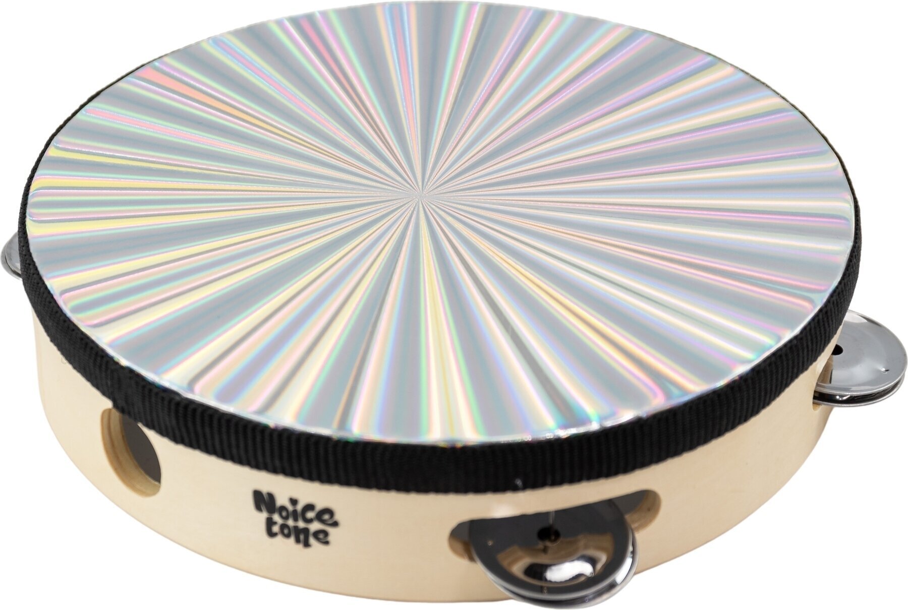 Fellbezogenes Tambourin Noicetone D049-1 20x4,5cm Natural 7,87" Fellbezogenes Tambourin