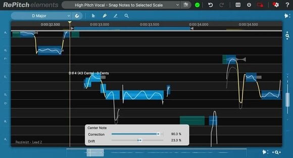 Studio software plug-in effect Synchro Arts RePitch Elements (Digitaal product) - 1