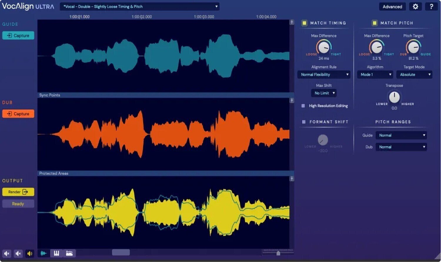 Mise à jour et mise à niveau Synchro Arts VocAlign Pro Upgrade (Produit numérique)