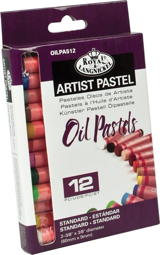 Pastel à l'huile Royal & Langnickel Small Coffret de pastels à l'huile 12 pièces