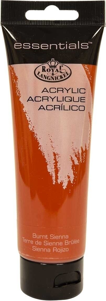 Acrylverf Royal & Langnickel Tube Acrylverf Burnt Sienna 120 ml 1 stuk