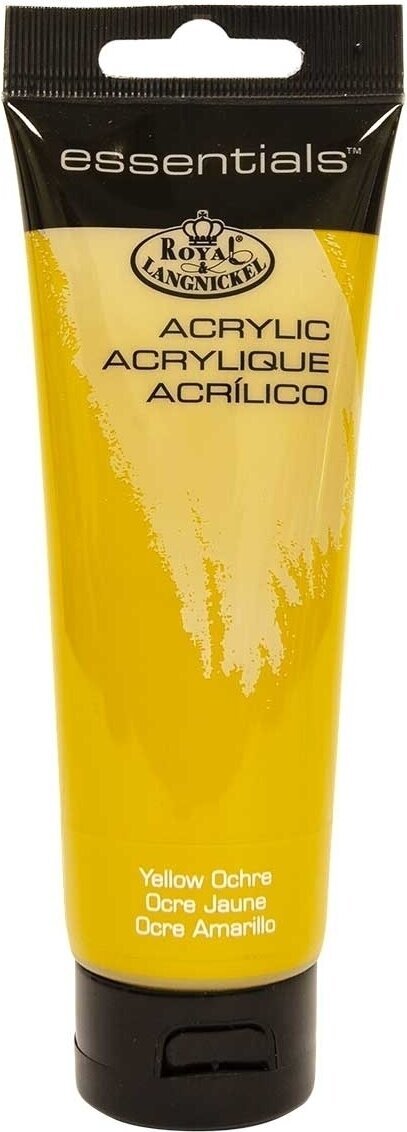 Акрилна боя Royal & Langnickel Tube АКРИЛНА боя Yellow Ochre 120 ml 1 бр