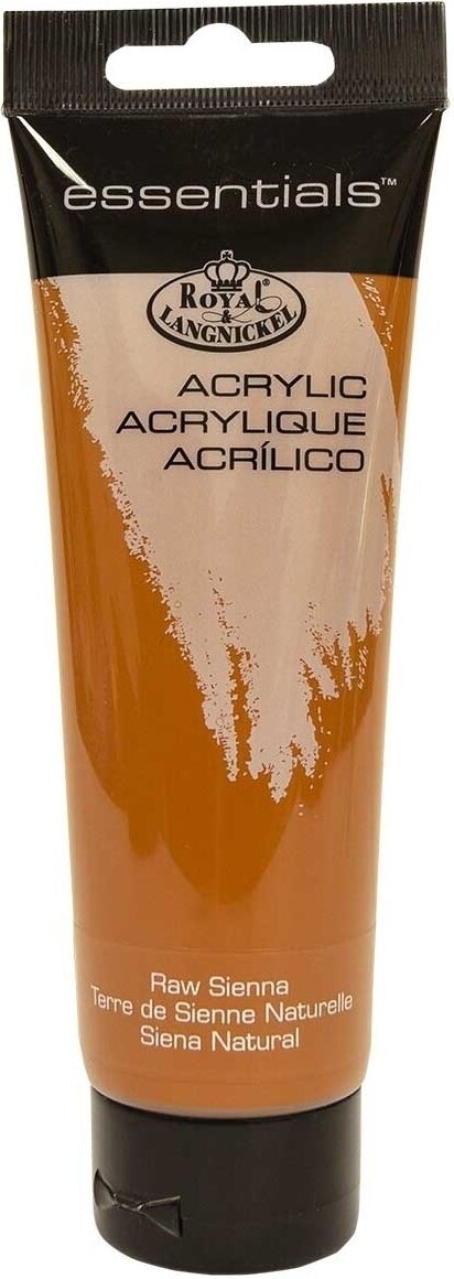 Peinture acrylique Royal & Langnickel Tube Peinture acrylique Raw Sienna 120 ml 1 pc