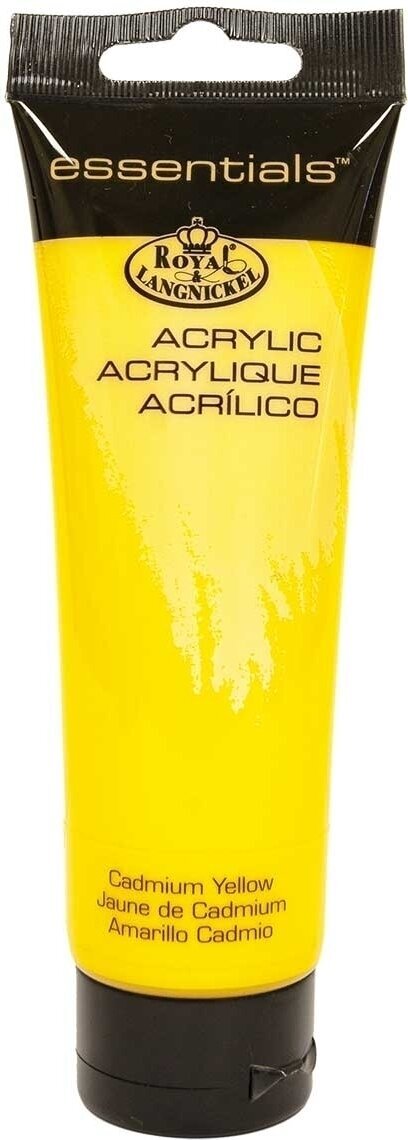 Culoare acrilică Royal & Langnickel Tube Vopsea acrilică Cadmium Yellow 120 ml 1 buc