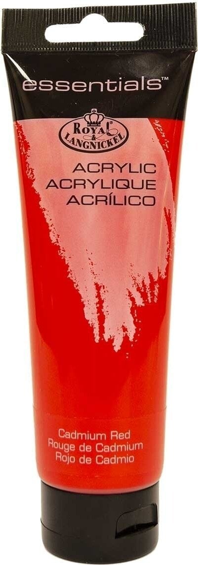 Pintura acrílica Royal & Langnickel Tube Acrylic Paint Cadmium Red 120 ml 1 pieza