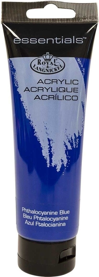 Peinture acrylique Royal & Langnickel Tube Peinture acrylique Pthalocyanine Blue 120 ml 1 pc