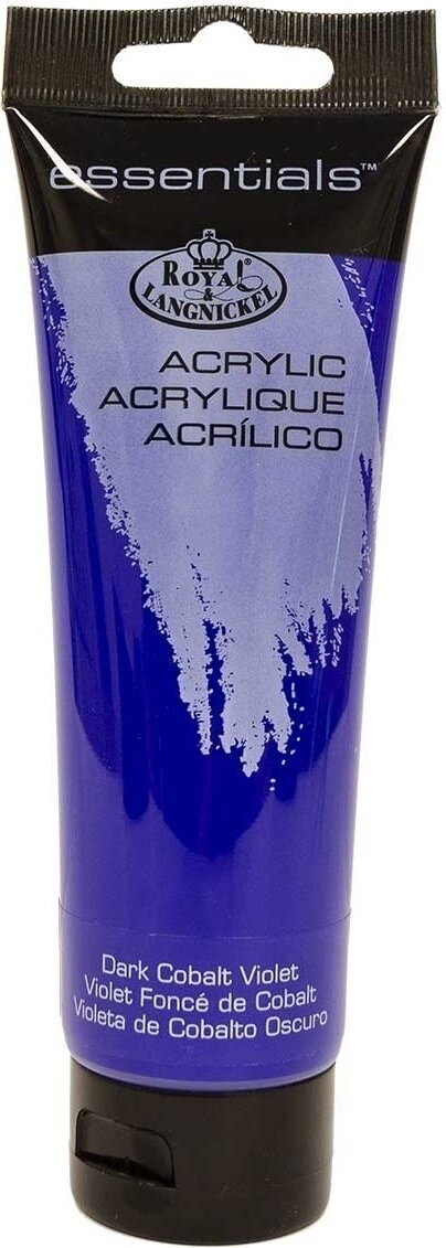 Culoare acrilică Royal & Langnickel Tube Vopsea acrilică Dark Cobalt Violet 120 ml 1 buc