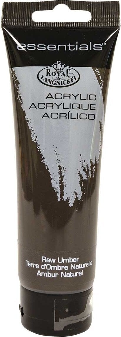 Peinture acrylique Royal & Langnickel Tube Peinture acrylique Raw Umber 120 ml 1 pc