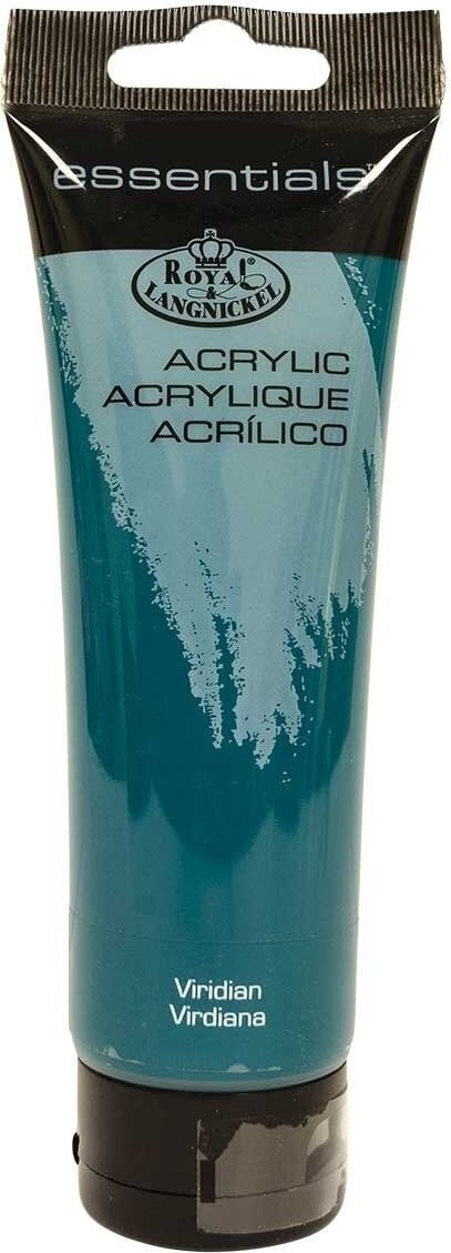 Peinture acrylique Royal & Langnickel Tube Peinture acrylique Viridian 120 ml 1 pc