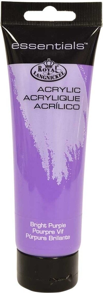 Acrylic Paint Royal & Langnickel Tube Acrylic Paint Bright Purple 120 ml 1 pc