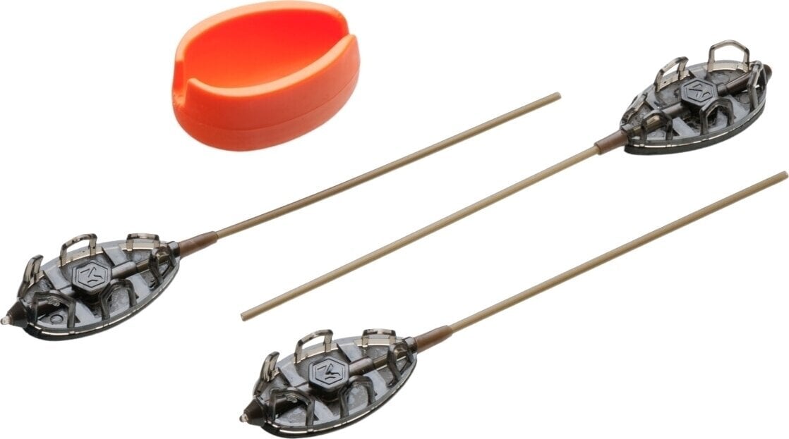 Zátěž, krmítko Mivardi Method Feeder Set QMR Grip + Mould L 30 g-40 g-50 g Forma-Krmítko