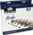 Tinta acrílica Royal & Langnickel ACR21-18 Set of Acrylic Paints 12 x 21 ml 18 pcs