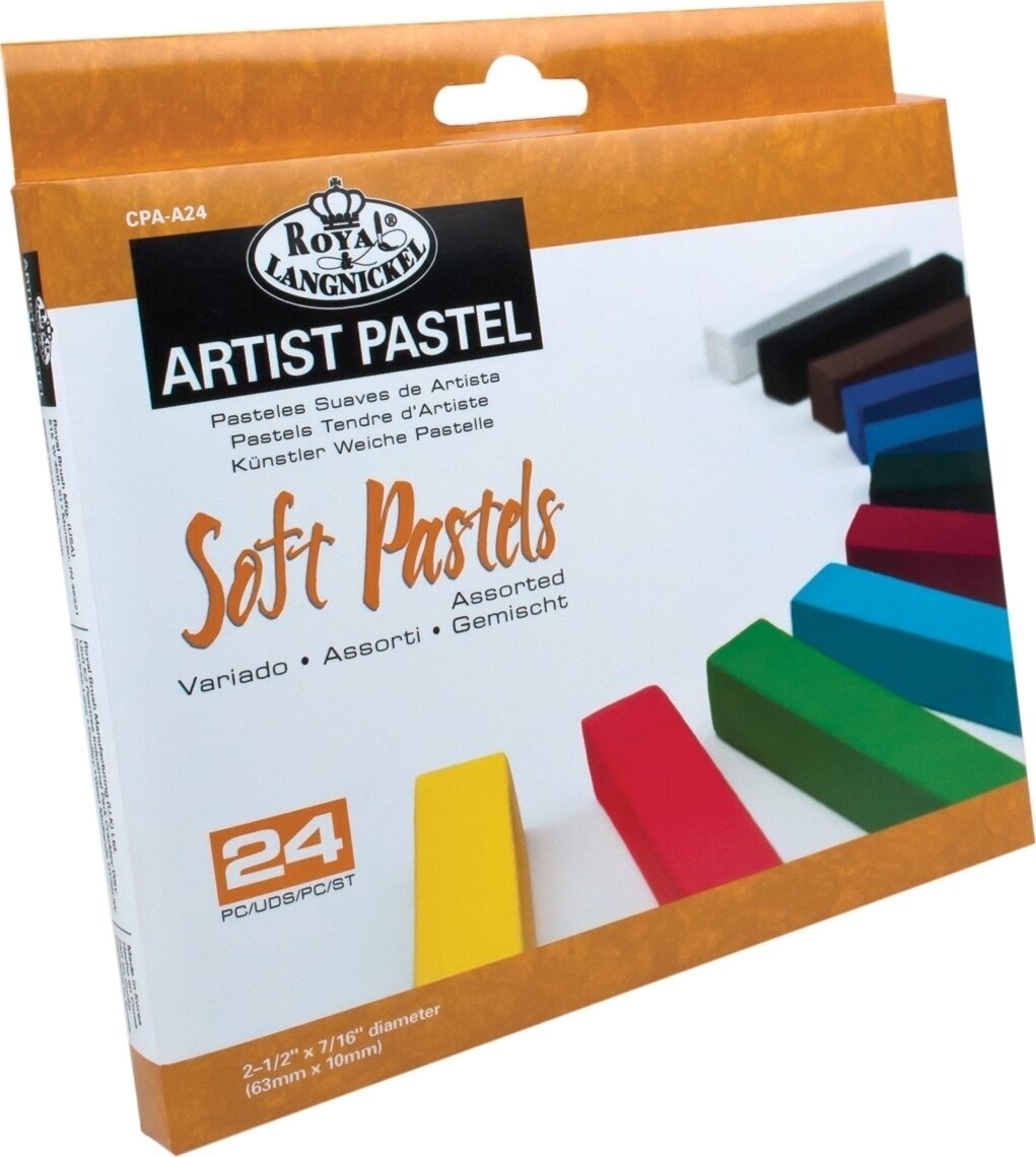 Pastello secco Royal & Langnickel CPA-A24 Set di pastelli secchi 24 pezzi