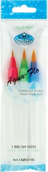 Cepillo de pintura Royal & Langnickel Aqua Flow Juego de pinceles redondos S-M-L 3 pcs - 1