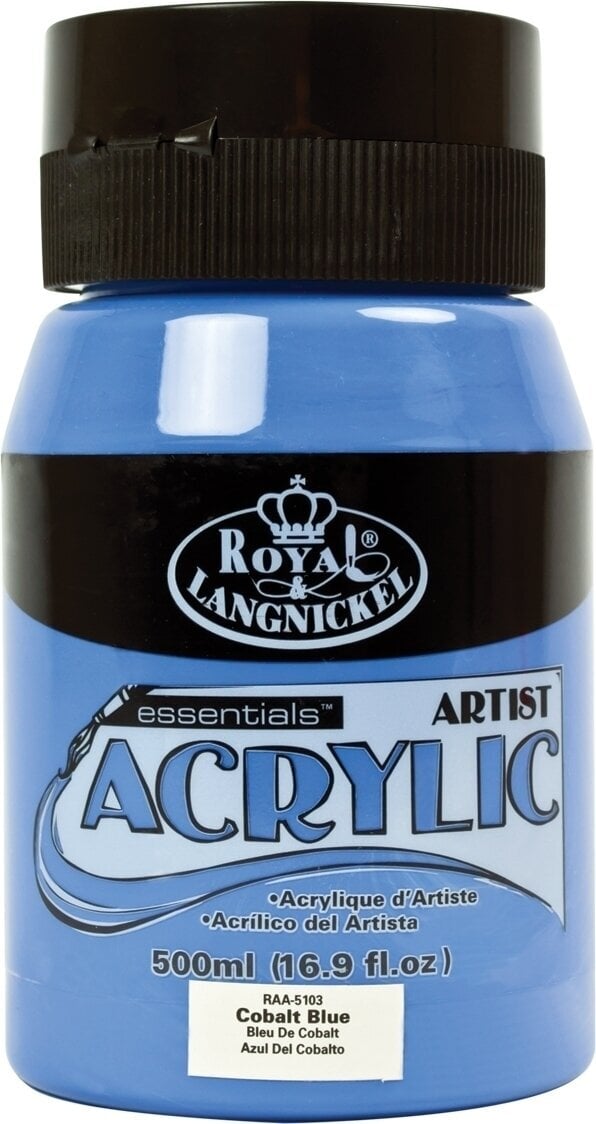 Акрилна боя Royal & Langnickel Jar АКРИЛНА боя Cobalt Blue 500 ml 1 бр