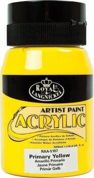 Aκρυλικό Χρώμα Royal & Langnickel Jar Ακρυλική μπογιά Primary Yellow 500 ml 1 τεμ. - 1