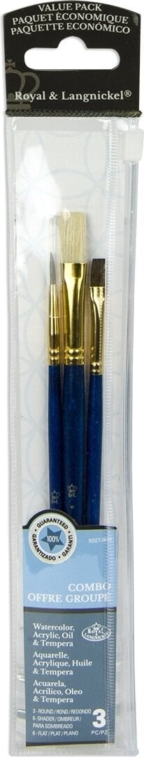 Paint Brush Royal & Langnickel RSET-9103 Set of Brushes 3 pcs