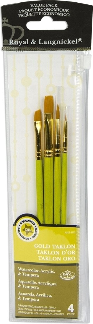 Paint Brush Royal & Langnickel RSET-9123 Set of Brushes 4 pcs