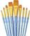 Paint Brush Royal & Langnickel RCC 302 Set of Flat Brushes 9 pcs