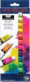 Colore acrilico Royal & Langnickel ACRNEON-12 Set di colori acrilici 12 x 12 ml 12 pezzi - 1