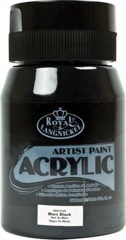 Akrilna boja Royal & Langnickel Jar Akrilna boja Mars Black 500 ml 1 kom - 1