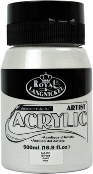 Akrylfärg Royal & Langnickel Jar Akrylfärg Silver 500 ml 1 st - 1