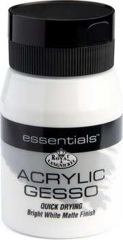 Μέσο Royal & Langnickel Acrylic Gesso Painting Primer Αλφαβητάρι Bright White 500 ml 1 τεμ. - 1