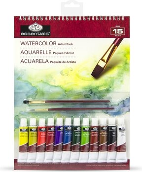 Culoare acuarelă Royal & Langnickel Starter Kit Set de vopsele acuarela 12 x 12 ml - 1