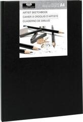 Skizzenbuch Royal & Langnickel Hardbound Skizzenbuch 80 A4 110 g Black