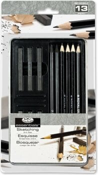 Grafietpotlood Royal & Langnickel Sketching Art Set Small Tin Set tekenpotloden voor kunstenaars Grafiet 13 stuks - 1