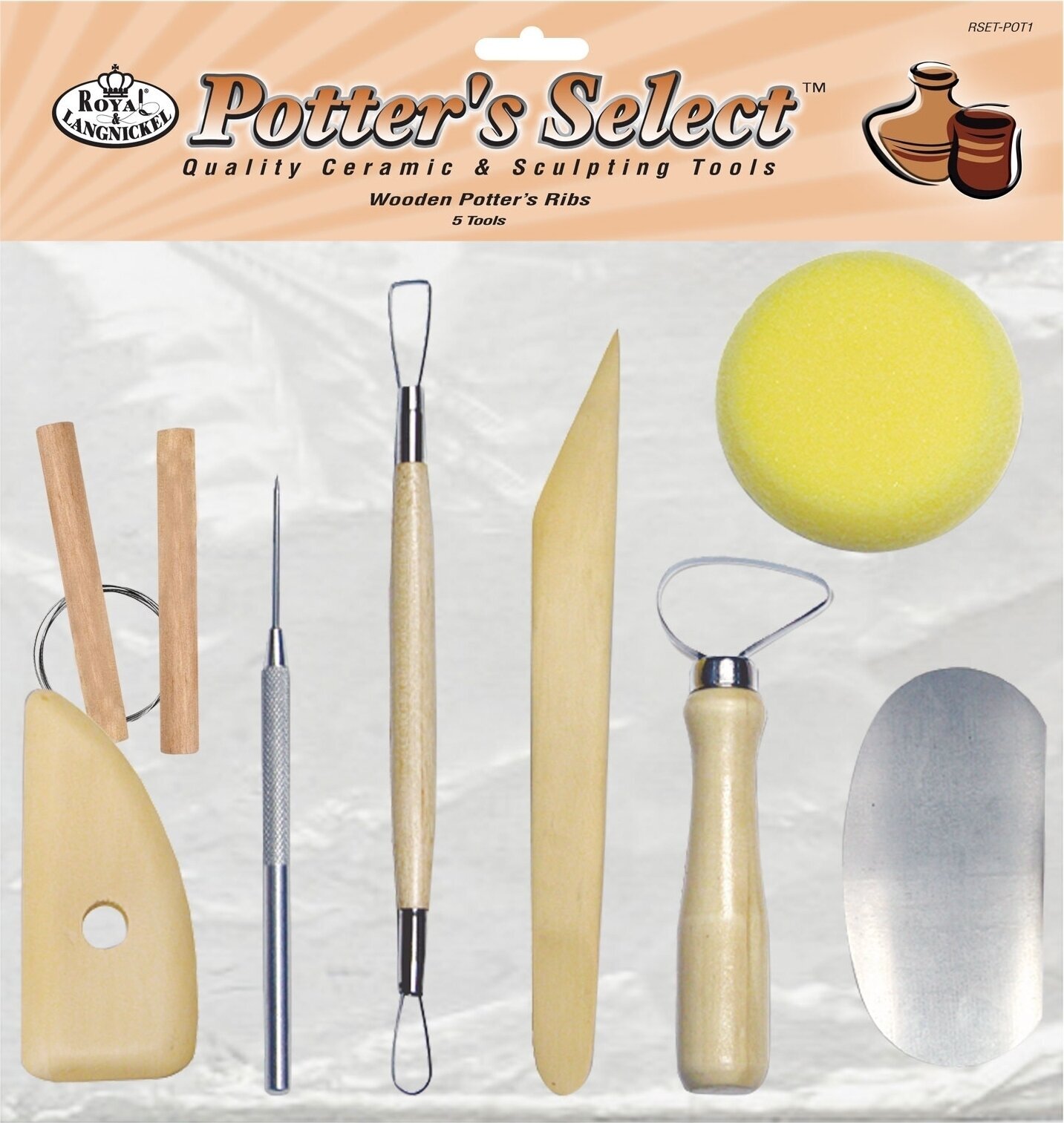 Outils Royal & Langnickel Complete Pottery Ensemble d'outils de poterie