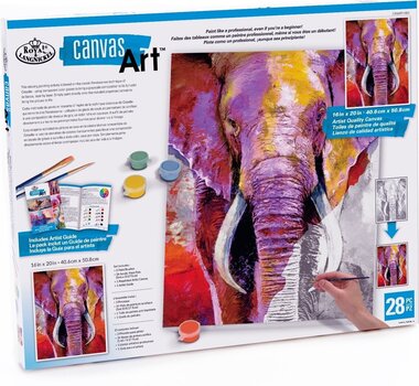 Pintura por números Royal & Langnickel Pintura por números Elephant - 1