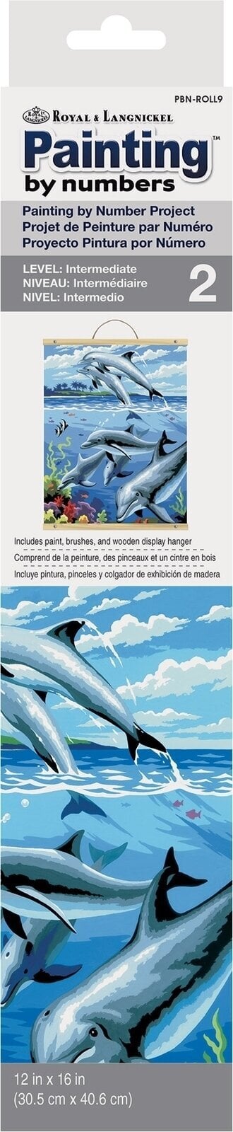 Painting by Numbers Royal & Langnickel Painting by Numbers Dolphins