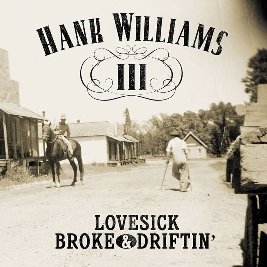 Disco de vinilo Hank III - Lovesick Broke & Drink (Ghostly Coloured) (Reissue) (LP)