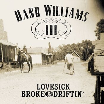 LP Hank III - Lovesick Broke & Drink (Ghostly Coloured) (Reissue) (LP) - 1