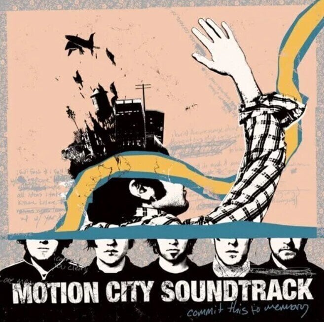 Disc de vinil Motion City Soundtrack - Commit This To Memory (Pink and Blue Smash Coloured) (Limited Edition) (Reissue) (LP)