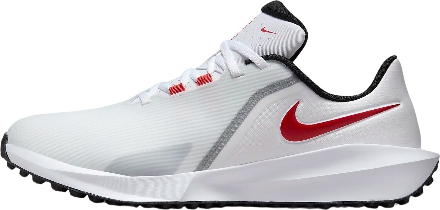 Ανδρικό Παπούτσι για Γκολφ Nike Infinity G '24 Unisex White/University Red/Pure Platinum/Black 42,5 Ανδρικό Παπούτσι για Γκολφ